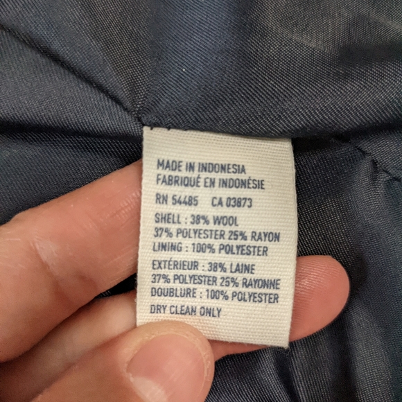 American Eagle Outfitters Wool Blend Blazer Jacket Women's Size Small - Picture 9 of 9